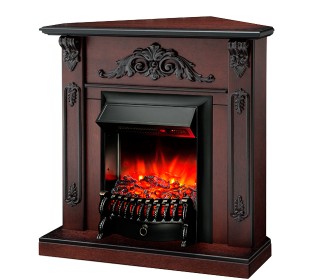 Угловые электрокамины (каминокомплекты)