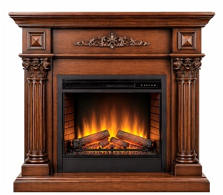 Классические электрокамины с порталом