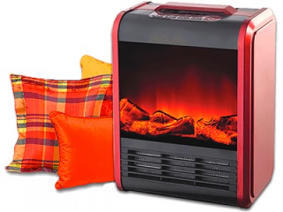 Электрокамины с обогревом и без обогрева