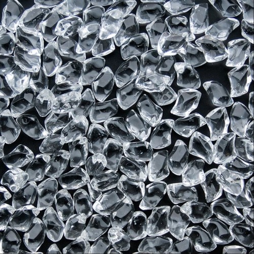 Декоративные элементы Fire Glass КРИСТАЛЛ ПРОЗРАЧНЫЙ (1кг)