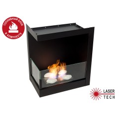 Встраиваемый камин Lux Fire 555 M левый угол