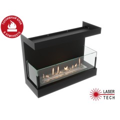 Встраиваемый биокамин Lux Fire 640 S (фронтальный)