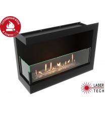 Встраиваемый биокамин Lux Fire 690 S левый угол