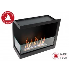 Встраиваемый биокамин Lux Fire  755 M левый угол