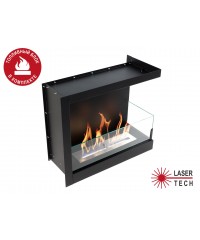 Встраиваемый биокамин Lux Fire 755 правый угол