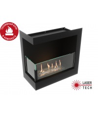 Встраиваемый биокамин Lux Fire 490 S левый угол