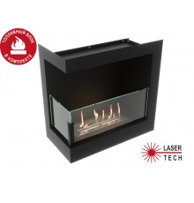 Встраиваемый биокамин Lux Fire 490 S левый угол
