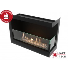 Встраиваемый биокамин Lux Fire 690 S правый угол
