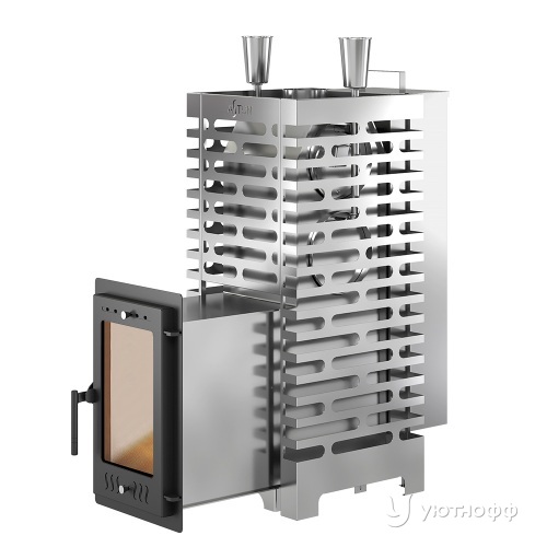 Печь для бани Астон 24 Нерж. (310М) Лонг Аква из стали