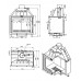 Каминная топка ASTON 700 из котловой стали