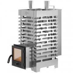 Банная печь Aston 20 Inox Аква стекло