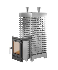 Банная печь Aston 38 Inox (320) Long
