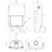 Каминная топка KONSUL 16.680.LIFT из стали 
