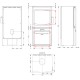 Отопительная печь Астов Алиса 920 из чугуна и стали
