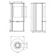 Отопительная печь Астов R1.0 из стали