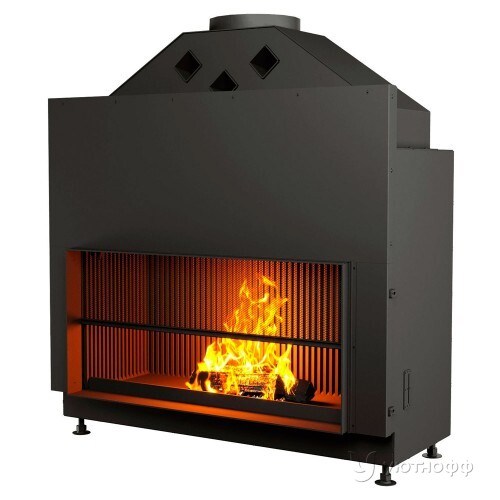 Открытая каминная топка o1c 120\57 с сеткой Открытая каминная топка o1c 120\57 с сеткой