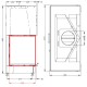 Топка каминная П3С 12057 сталь 10 кВт