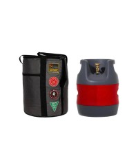 Газовый баллон 12,7 л с термочехлом B-Fire (Б-огонь)