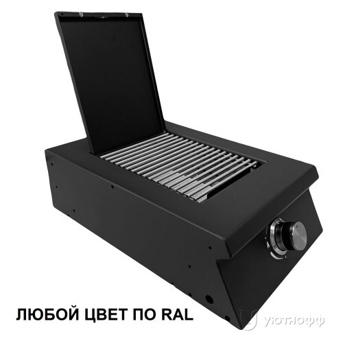 Столик с инфракрасной горелкой B-Fire из нержавеющей стали Столик с инфракрасной горелкой B-Fire из нержавеющей стали