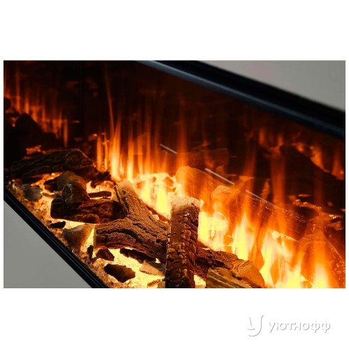 Трехсторонний электрокамин с обогревом New Forest 2400 with Signature logs