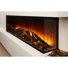 Электрокамин British Fires New Forest 1600 with Deluxe Real logs