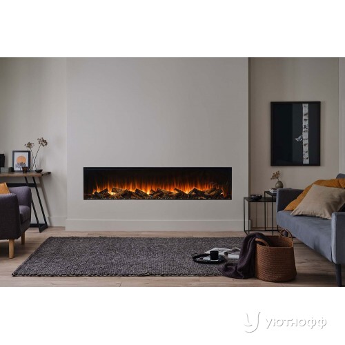 Электрокамин British Fires New Forest 1900 Deluxe с натуральными дровами