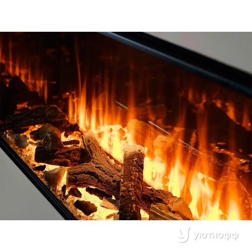 Трехсторонний электрокамин с обогревом New Forest 2400 with Deluxe Real logs Трехсторонний электрокамин с обогревом New Forest 2400 with Deluxe Real logs