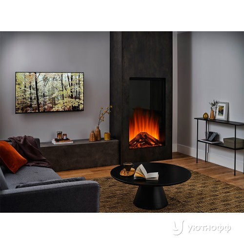 Трехсторонний электрокамин с обогревом New Forest Tall Deluxe Knightwood