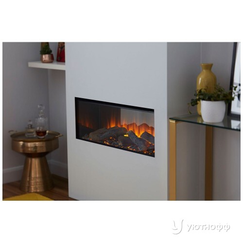 Трехсторонний электрокамин с обогревом New Forest 870 with Signature logs