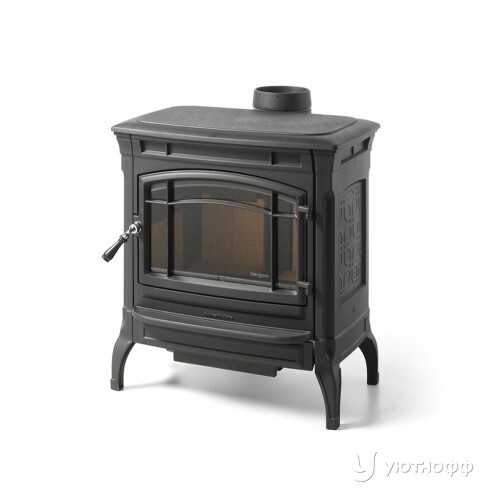 Дровяная печь Hergom Shelburne черная Дровяная печь Hergom Shelburne черная