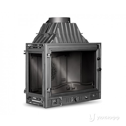 Каминная чугунная топка Kaw-Met W3 LB (2 стекла) Каминная чугунная топка Kaw-Met W3 LB (2 стекла)