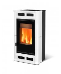 Дровяная печь La Nordica FLO BIANCO/BO (печь-камин Фло)