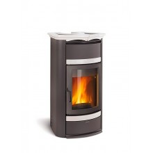 Дровяная печь La Nordica NORMA S EVO IDRO STEEL D.S.A. BIN с водяным контуром (Норма С Сталь)
