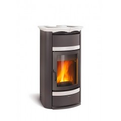 Дровяная печь La Nordica NORMA S EVO IDRO STEEL D.S.A. BIN с водяным контуром (Норма С Сталь)