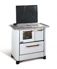 Дровяная отопительно-варочная печь La Nordica ROMANTICA 4.5 SX LEFT BI/MF ( плита Романтика 4.5)