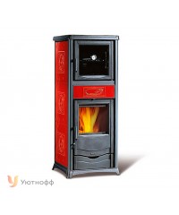 Дровяная печь La Nordica ROSSELLA PLUS CON FORNO LIBERTY BO/PE/PT (камин Розелла Плюс)