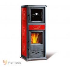 Дровяная печь La Nordica ROSSELLA PLUS CON FORNO LIBERTY BO/PE/PT (печь-камин Розелла Плюс)