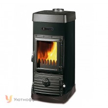 Дровяная печь La Nordica SUPER JUNIOR VE/NE (печь-камин Супер Джуниор зеленый / черный)
