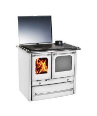 Дровяная отопительно-варочная печь La Nordica TERMOSOVRANA DSA NE/MF/BI с водяным контуром