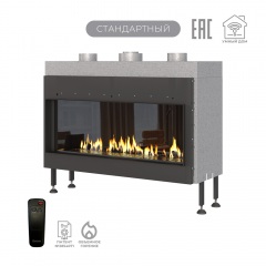 Газовый камин Airtone Gassi 1000 фронтальный с панелью