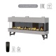 Каминная трехсторонняя топка на газу Airtone Gassi 1800 с пультом ДУ