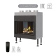 Каминная фронтальная топка на газу Airtone Gassi 600 с дровами