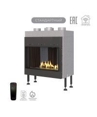 Газовый камин Airtone Gassi 600 фронтальный с панелью
