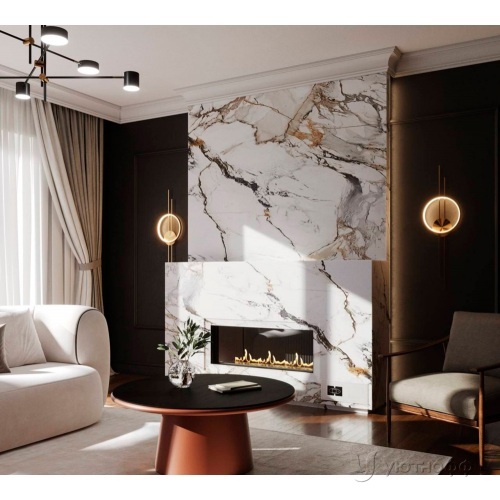 Каминная фронтальная топка на газу Airtone Gassi 800 с пультом ДУ