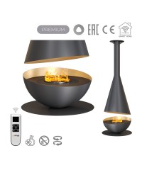 Центральный электрокамин Airtone Oxus Vepo