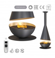 Центральный электрокамин Airtone Oxus Vepo