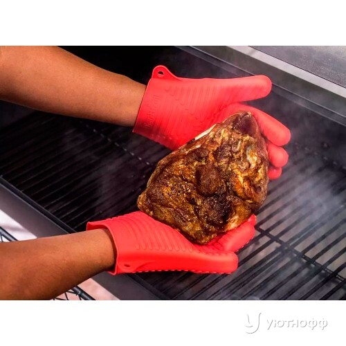 Красные силиконовые перчатки Char-Broil Красные силиконовые перчатки Char-Broil