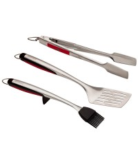Набор инструментов 3 шт (лопатка, щипцы и кисть) Char-Broil