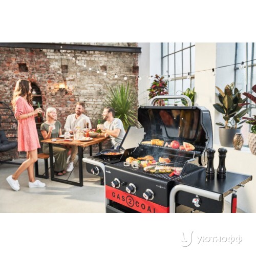 Гриль-барбекю Char-Broil Gas2Coal Hybrid 3B Гриль-барбекю Char-Broil Gas2Coal Hybrid 3B