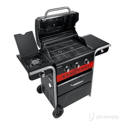 Гриль-барбекю Char-Broil Gas2Coal Hybrid 3B Гриль-барбекю Char-Broil Gas2Coal Hybrid 3B